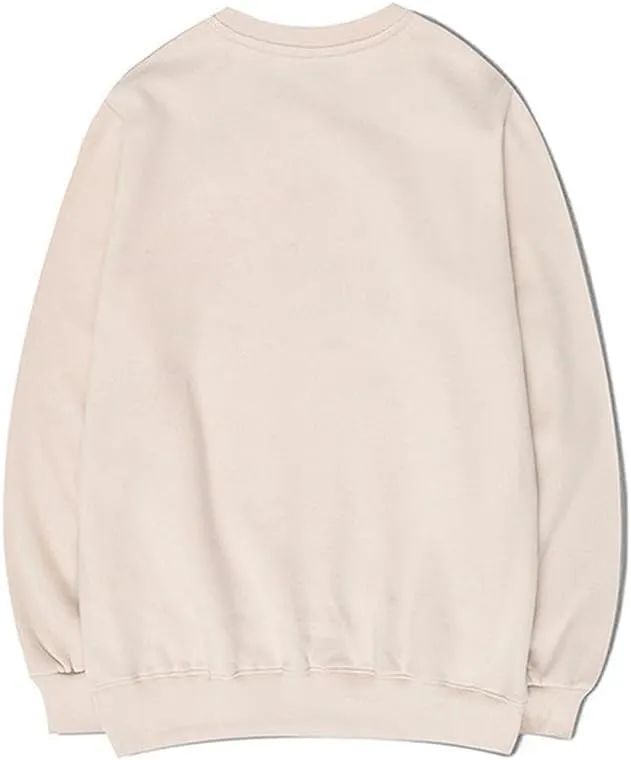 CORIRESHA Unisex Cute Cat Box Crew Neck Long Sleeve Soft Cotton Sweatshirt