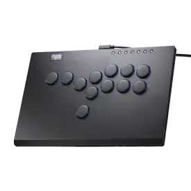 Leverless Controller Arcade Stick Haute42 M12 Plus: Aluminum Leverless Controller,Leverless Arcade Stick for PC/PS3/PS4/Switch Game,Crystal Low-Profile Switch Arcade Stick Support Hot Swap & SOCD