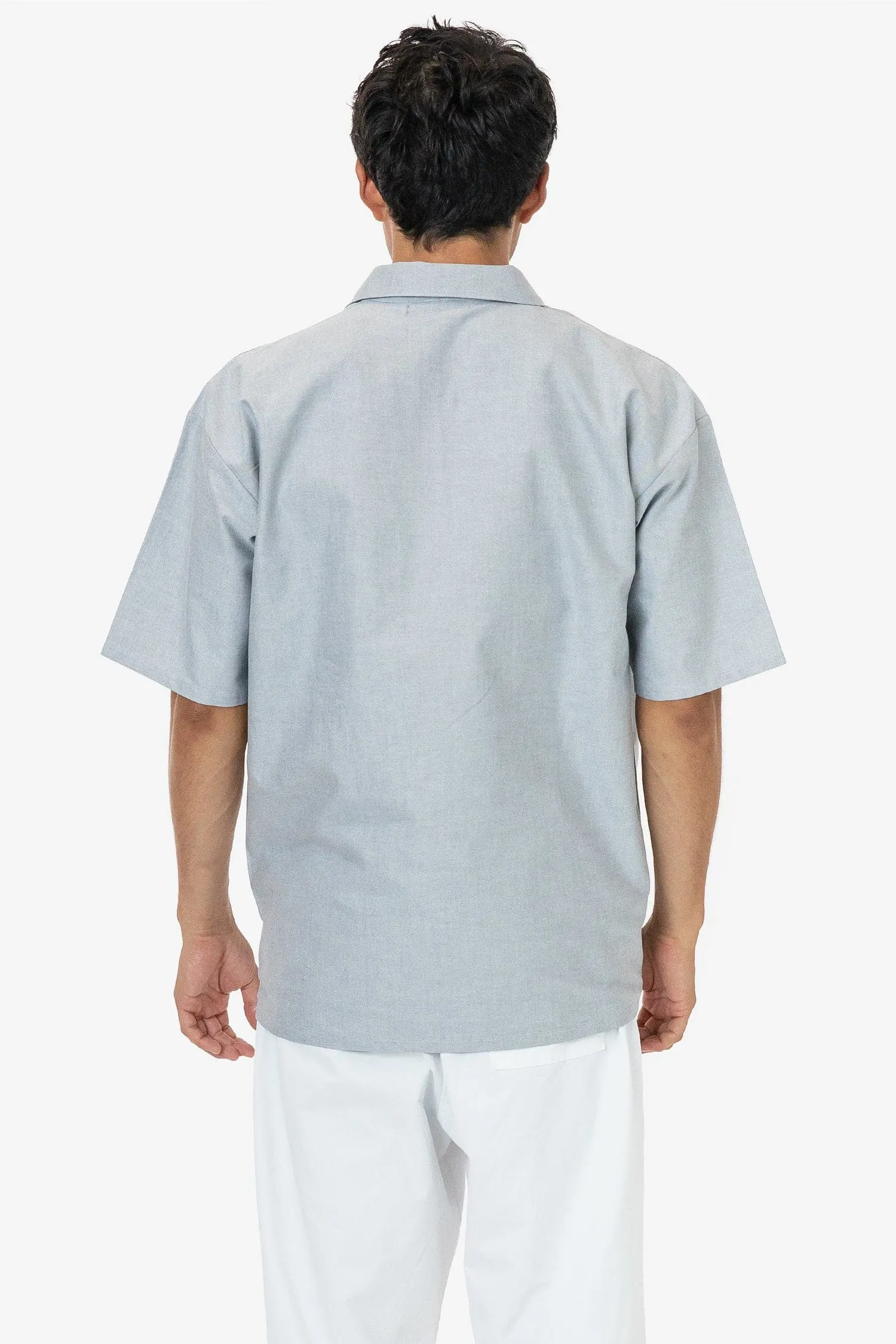 RCP409 - Oxford Zip-Up Work Shirt
