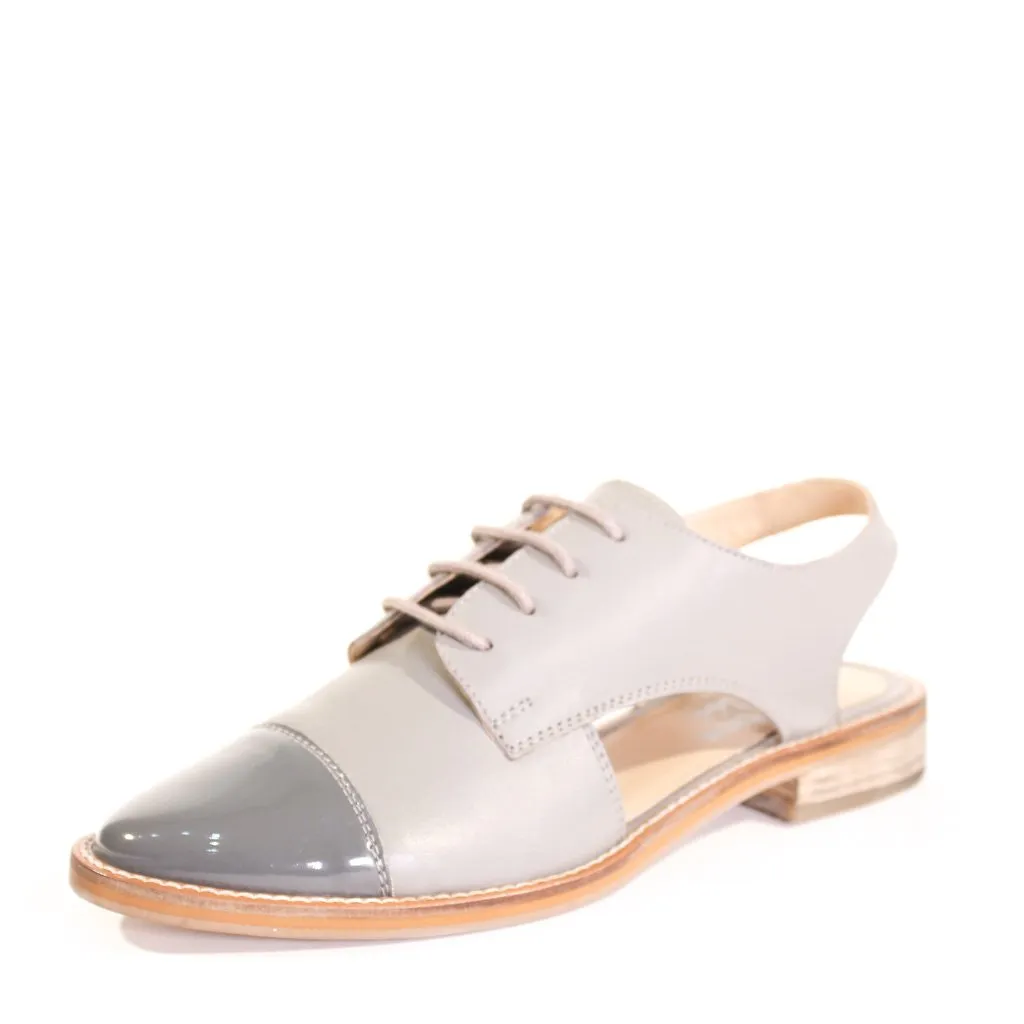 Shay Leather Slingback Loafers