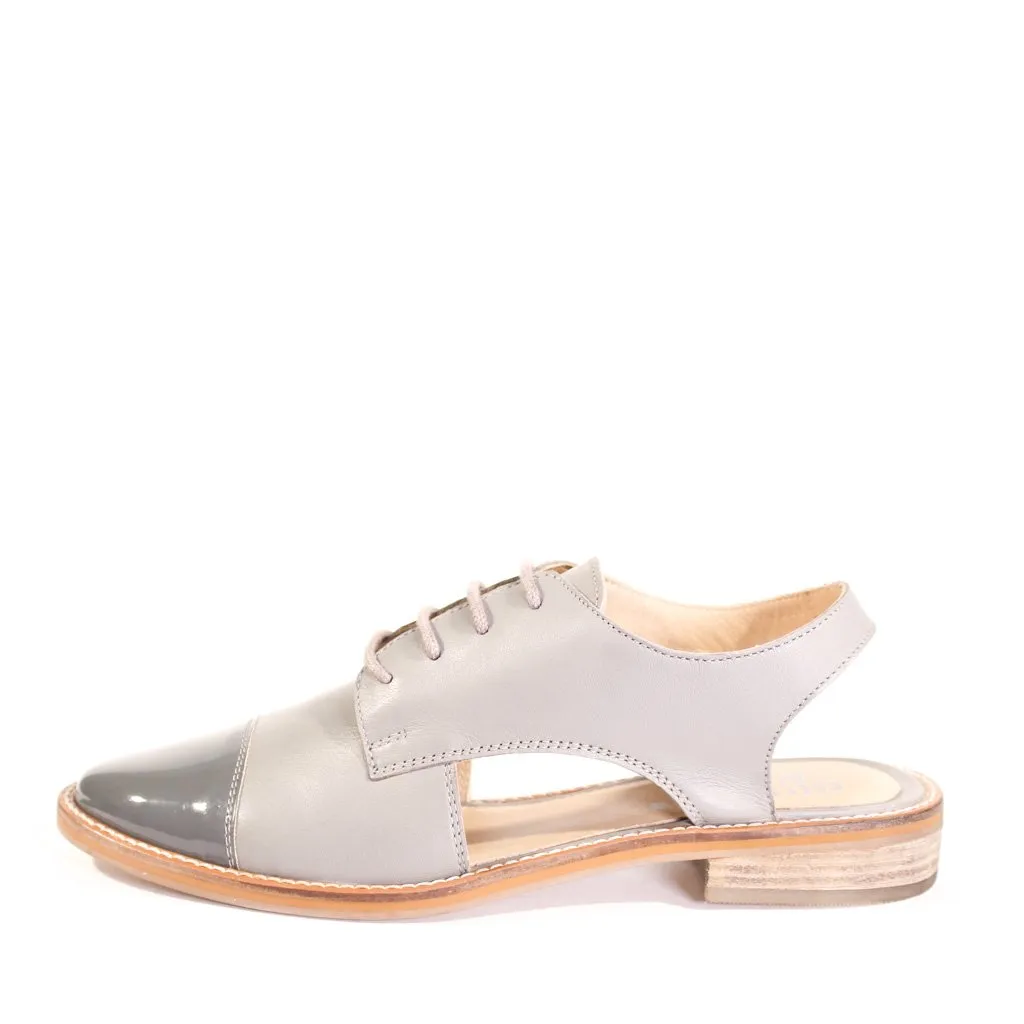 Shay Leather Slingback Loafers