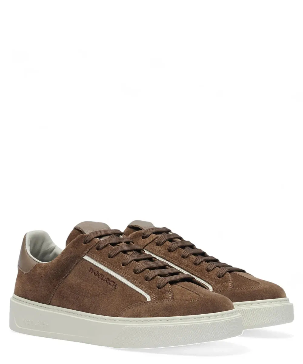 Sneaker Classic Court in Camoscio